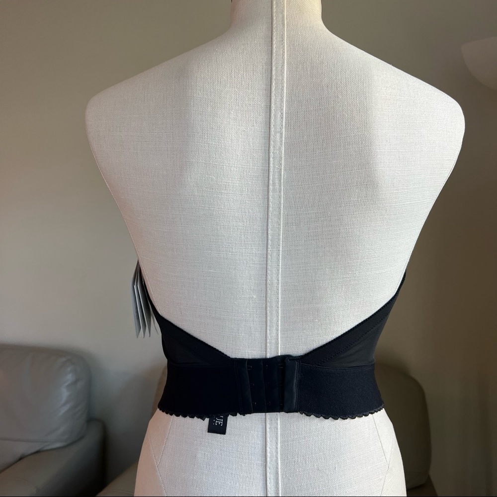 COPY - NWT Dominique Noemi Backless Strapless Balconette Bridal Bra Black Size … - Picture 14 of 16